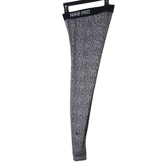Nike Pro Women's Leggings Mid Rise Training Animal Print Running Tights XS NWOT - Picture 5 of 8